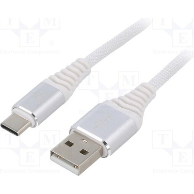 Gembird CC-USB2B-AMCM-2M-BW2 USB 2.0 USB A vidlice USB C vidlice zlacený