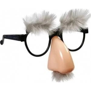 Gama Ewa Kraszek Glasses with Nose Professor Gray - 1 pc. universal