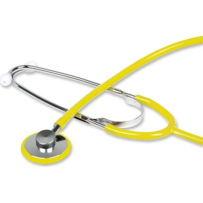 GIMA TRAD SINGLE HEAD STETHOSCOPE, Jednohlavový stetoskop, žltý