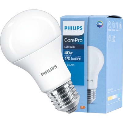 PHILIPS LED žiarovka CorePro E27 8W 806lm 3000K