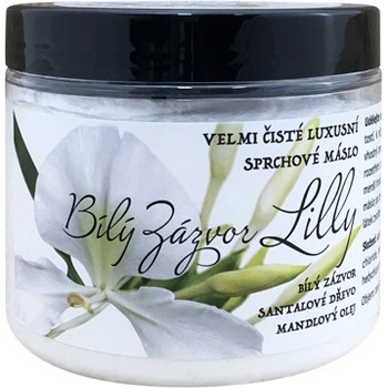 Dokonalá Láska Bílý zázvor Lilly velmi čisté luxusní sprchové a koupelové máslo 200 ml