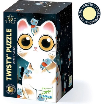Image 1 of DJECO - Магически пъзел Cuddly cats 50 части DJ07021