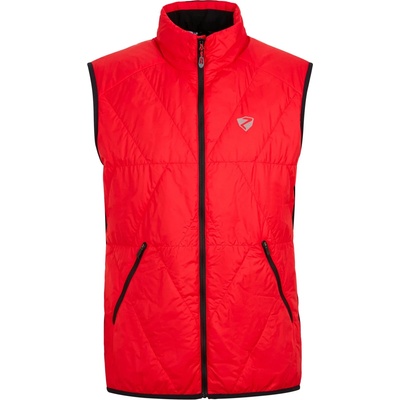 Ziener Мъжки синтетичен елек Ziener Nario-Z Synthetic vest - Red - размер 48 (EU) (032-1582-0312)