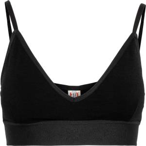 Kari Traa Дамско мериносово термобельо Kari Traa Women's Sylvi Bra Merino base layer - Black (115-2746-0112)