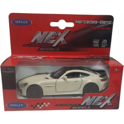 Welly Mercedes AMG GT-R Červený 1:24