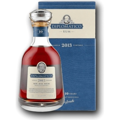 Diplomático Single Vintage 2013 43% 0,7 l (kazeta)