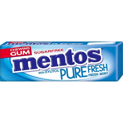 Mentos Pure Fresh Mint Žvýkačky 6 x 60 g