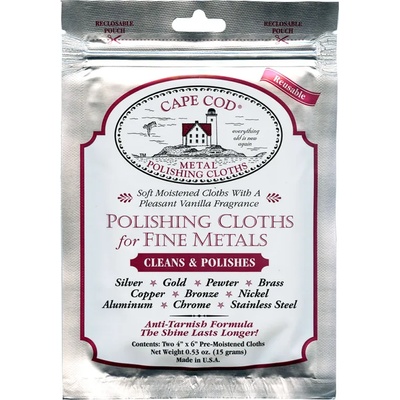 Cape Cod Кърпи за Полиране на Метал Cape Cod - 4" x 6