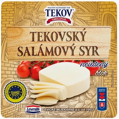 Tekov Syr Salámový neúdený blok 200 g