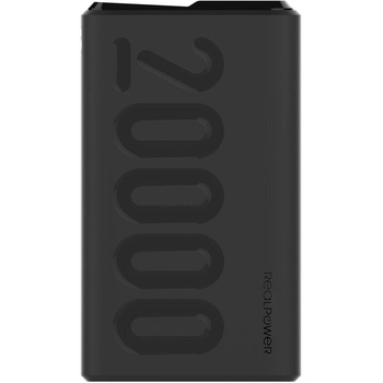 RealPower PB-20000 PD Power Bank 20000mAh Черно (323369)