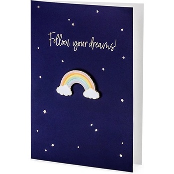 Party Deco Поздравителна Картичка с Дъга