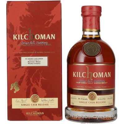 Kilchoman Silver Seal Single Cask Release PX Sherry Cask Finish 2011 57% 0,7 l (kartón)