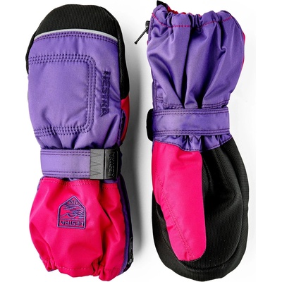 Hestra Ръкавици Hestra Baby Zip Long Mitt Gloves - Lilac / Orchid - размер 4 (EU) (202-1463-1514)