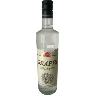Grappa Fonteviva 38% 0,7 l (holá láhev)