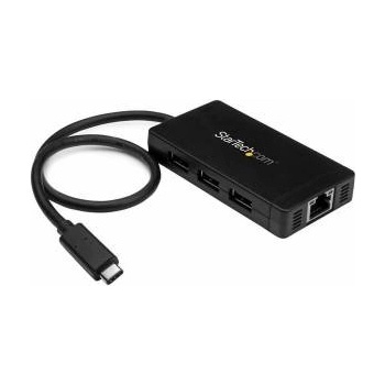 StarTech USB извод Startech HB30C3A1GE Черен 2100 W