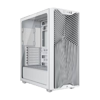 Кутия Corsair 3200D RS Mid-Tower Performance Case - White (CC-9011335-WW)