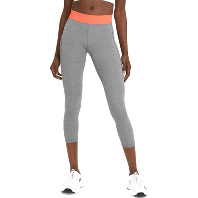 Nike legíny Pro 7/8 tights sivá