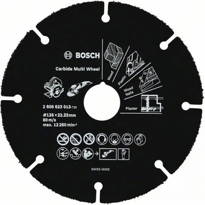Bosch Диск карбиден универсален ф125х22.23мм, Bosch (0012067)