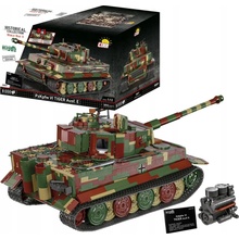 COBI 2807 WWII Německý tank PzKpfw VI TIGER Ausf. E 1:12