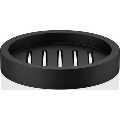 DECOR WALTHER Сапунерка Stone черен хром (0972164)