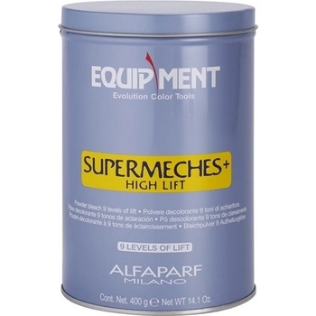 Alfaparf Milano Equipment zosvetľujúci púder so zníženou prašnosťou (Supermeches + High Lift Powder Bleach 9 Levels of Lift) 400 g