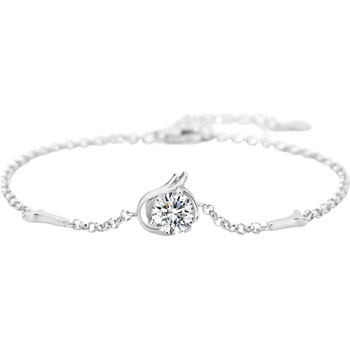 Silenti Jewelry Сребърна гривна "Козирог