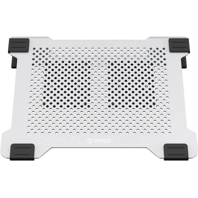 ORICO Aluminium Notebook Cooling Stand 14 - охлаждаща ергономична поставка за Mac и преносими компютри до 14 инча (сребрист)