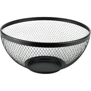 Horecano WICKED-Фруктиера кръгла Ø26xh13cm ЧЕРНА (HC-981685) (232008) (01981685)