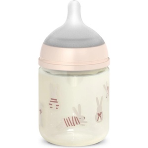 Suavinex Wonderland SX Pro Physiological Anti-Colic Glass стъклено бебешко шише SX PRO +0 SF Pink Bunny 120ml