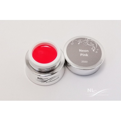 NL nails professional Uv Led gel neon pink 5ml