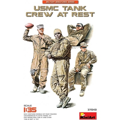 Miniart USMC Tank Crew at Rest 1:35