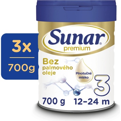 Sunar 3 Premium 3 x 700 g