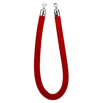 Horecano Cn-Червено въже за ограничителна хромирана стойка (181099) (01981265)