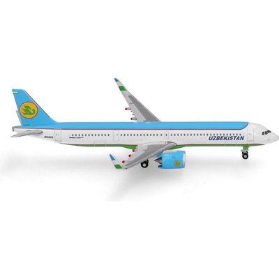 Herpa A321-253NX Uzbekistan Airways "1990s" Colors 1:500