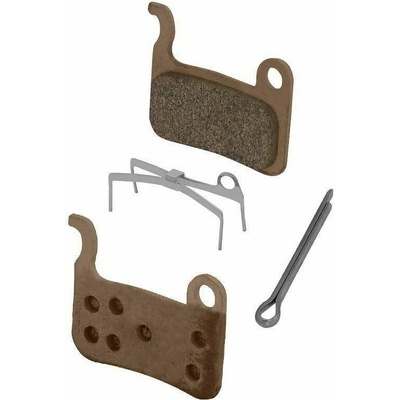 SHIMANO destičky brzdové SH M06 kovové,s pružinou+závlačka 4233791 – Zbozi.Blesk.cz