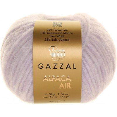 Gazzal Alpaca Air 88 světlounce fialová