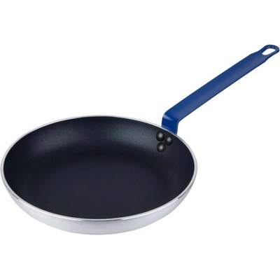 Hendi Gastrofans Hliníková pánev Hygiplas s povrchem Teflon Platinum Plus a modrou rukojetí - Ø 280 mm
