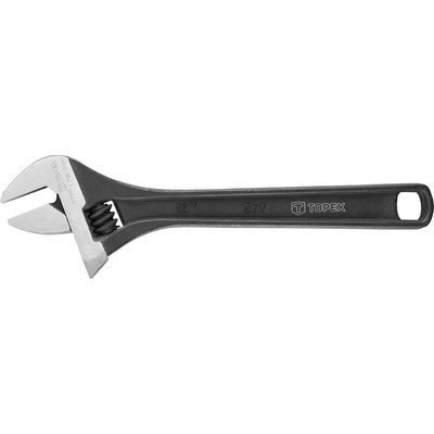 Topex Nastavitelný klíč, 300 mm rozsah 0-41 mm 35D558