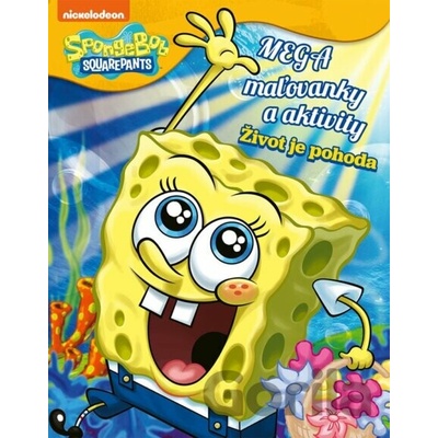 SpongeBob Mega maľovanky a aktivity Egmont SK