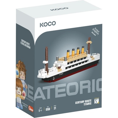 KOCO Stavebnice mini Titanic 271 ks