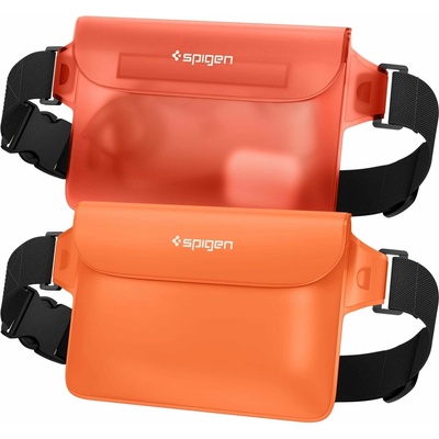 Pouzdro Spigen Aqua Shield WaterProof Waist Bag A620 2 Pack, sunset orange