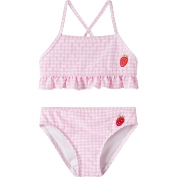 NAME IT Детски комплект бикини Name it Kid's Zammer Bikini Bikini - Cotton Candy - размер 98/104 (EU) (750-3096-0112)