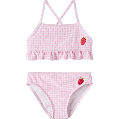 NAME IT Детски комплект бикини Name it Kid's Zammer Bikini Bikini - Cotton Candy - размер 98/104 (EU) (750-3096-0112)
