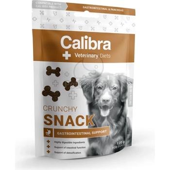 Calibra Veterinary Diets Dog Crunchy Snack Gastrointestinal Support Hundesnack 120 г