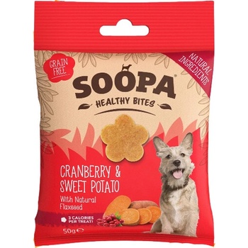 Soopa Pets Soopa Healthy Bites s brusinkami a batáty 50 g