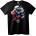 NOONEBRAND Тениска Боксиращ Орел - 7XL, Black