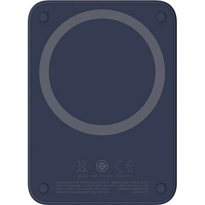 Eloop EW50 15W Magsafe 4200mAh modrá