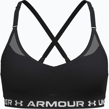 Under Armour Спортен сутиен Under Armour Crossback Low Ultimate black/white