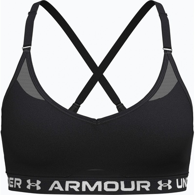 Under Armour Спортен сутиен Under Armour Crossback Low Ultimate black/white