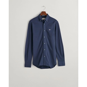 Gant Фланелка Gant Regular-Fit Jersey Piqu¿ Shirt - Navy